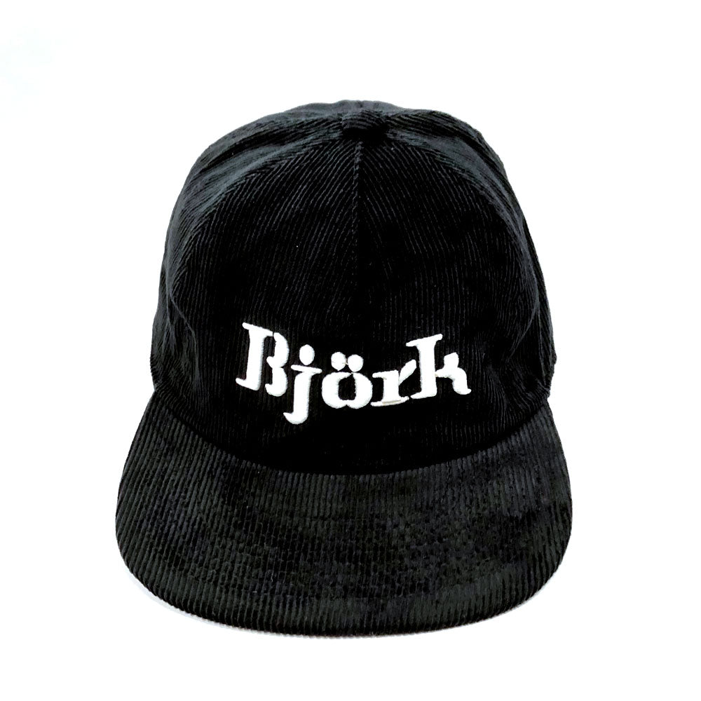 GuGo Bjork BLK/WHT Corduroy Snapback Hat