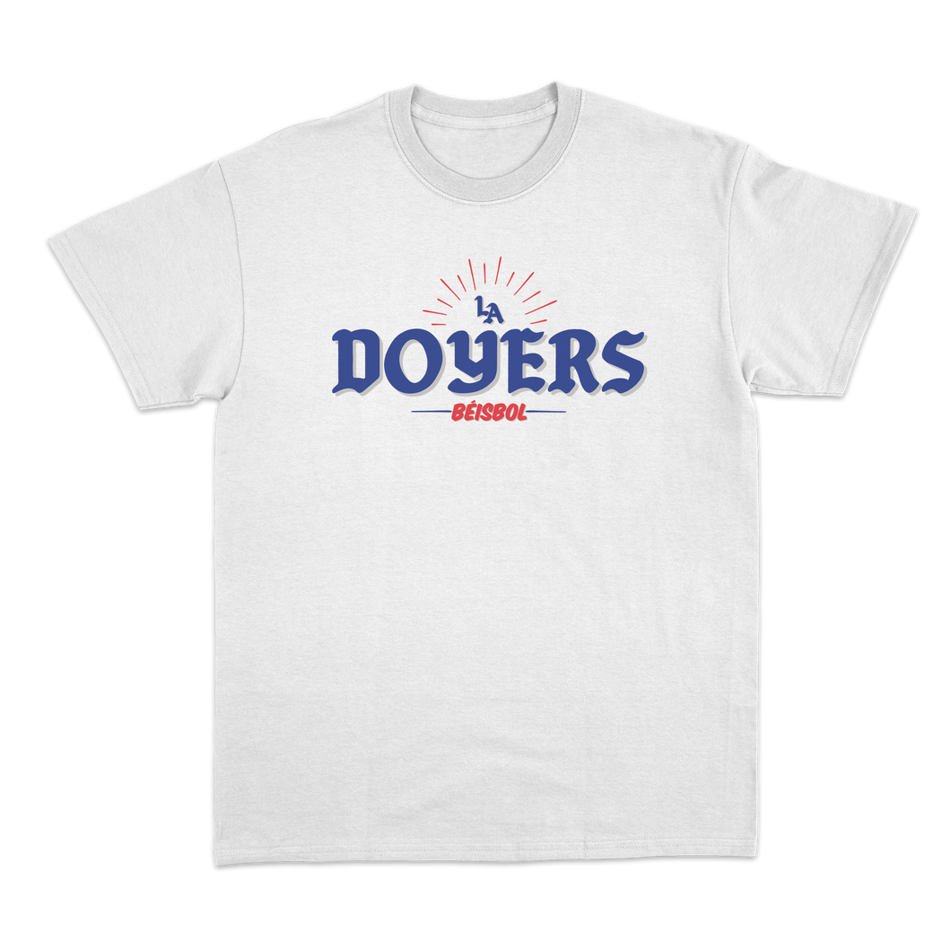 LA Doyers Beisbol WHITE Tee