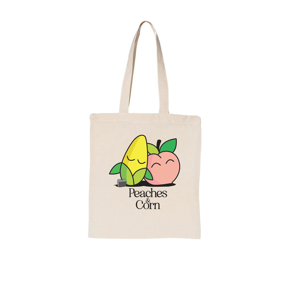 LTM x Peaches & Corn CANVAS TOTE-BAG