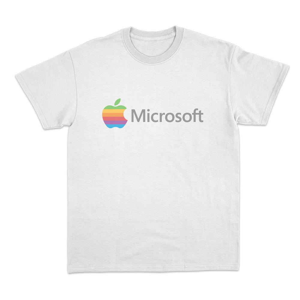 Micro Apple White Tee