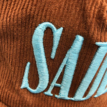 Load image into Gallery viewer, GUGO aqua S A D E Corduroy Snapback
