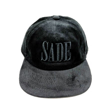 Load image into Gallery viewer, GuGo Sade BLK/BLK Corduroy Snapback Hat
