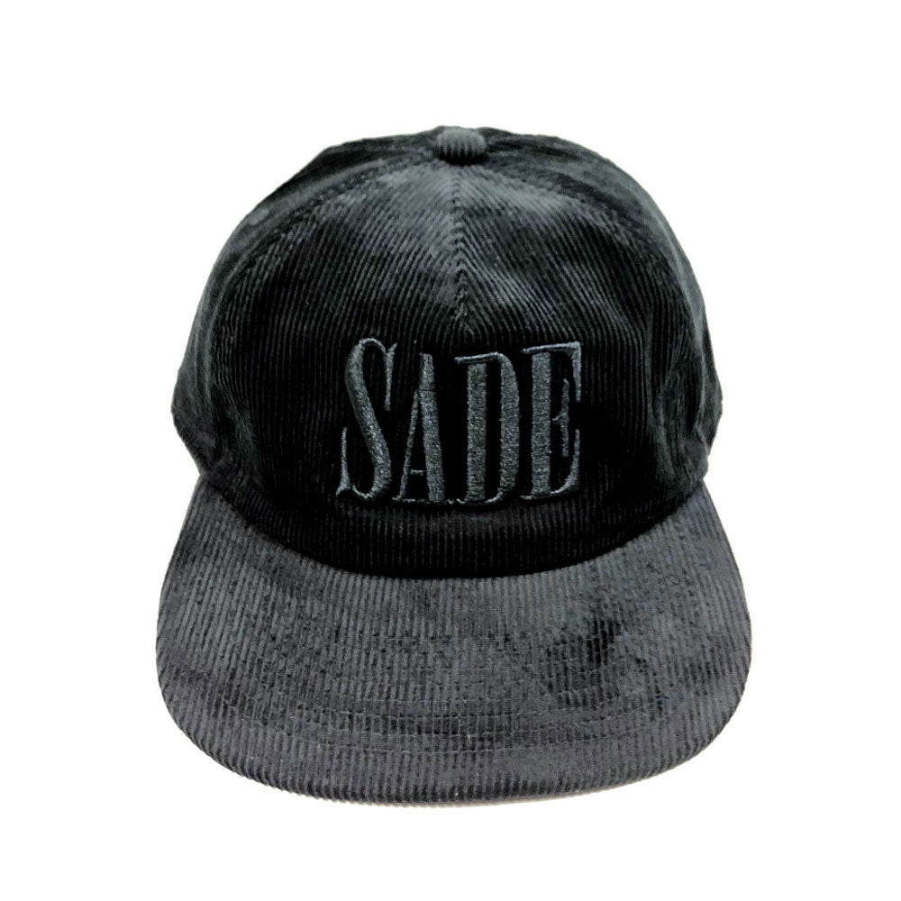 GuGo Sade BLK/BLK Corduroy Snapback Hat