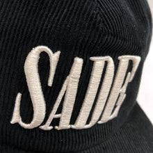 Load image into Gallery viewer, GuGo Sade BLK/WHT Corduroy Snapback Hat
