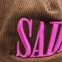 Load image into Gallery viewer, GUGO pink S A D E Corduory 3ed Gen Snapback
